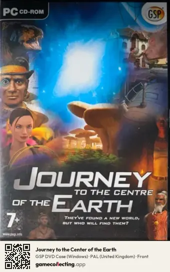Journey to the Center of the Earth Computer, United Kingdom box front
