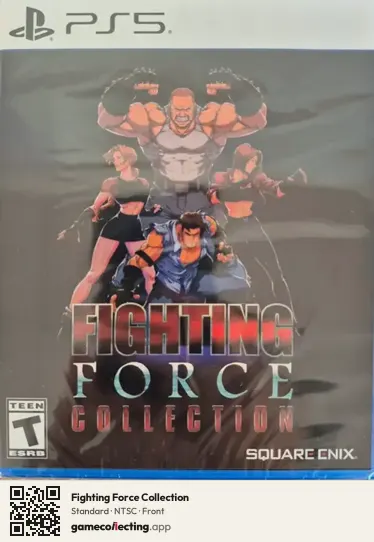 Fighting Force Collection PlayStation 5, NTSC box front