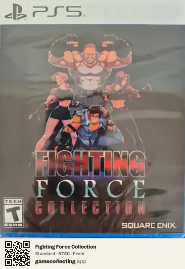 Fighting Force Collection PlayStation 5, NTSC box front