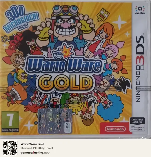 WarioWare Gold Nintendo 3DS, Italy box front