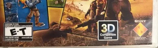 Jak and Daxter Collection, the ESRB box on its front