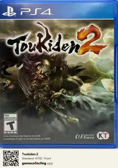 Toukiden 2 PlayStation 4, NTSC box front
