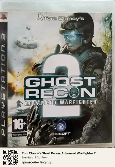 Tom Clancy's Ghost Recon: Advanced Warfighter 2 PlayStation 3, PAL box front