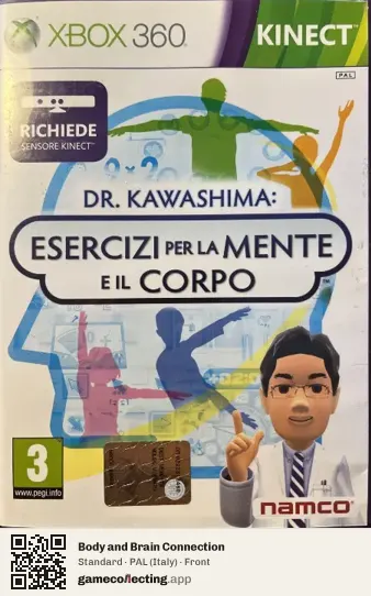Body and Brain Connection Xbox 360, Italy box front