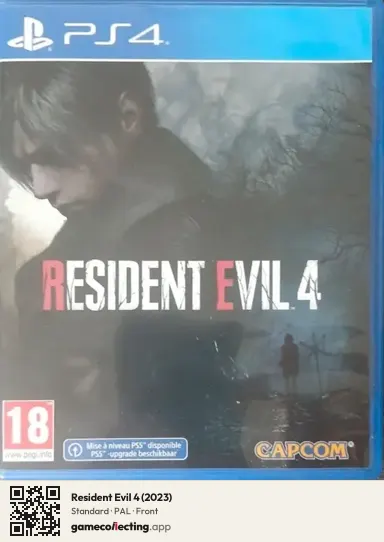 Resident Evil 4 (2023) PlayStation 4, PAL box front