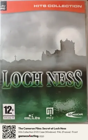 The Cameron Files: Secret at Loch Ness Computer, France box front