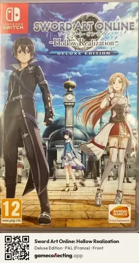 Sword Art Online: Hollow Realization Nintendo Switch, France box front