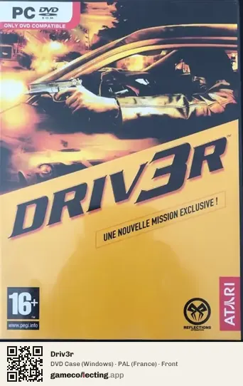 Driv3r Computer, France box front