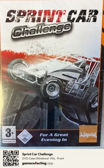 Sprint Car Challenge Computer, PAL box front