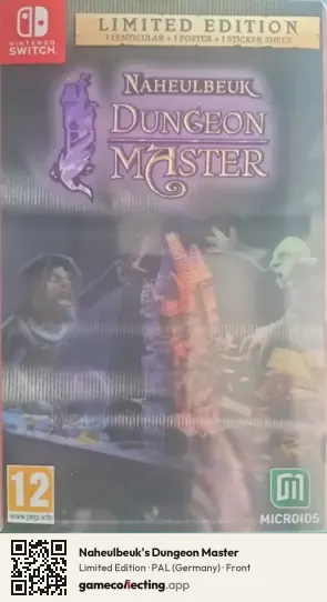 Naheulbeuk's Dungeon Master Nintendo Switch, Germany box front