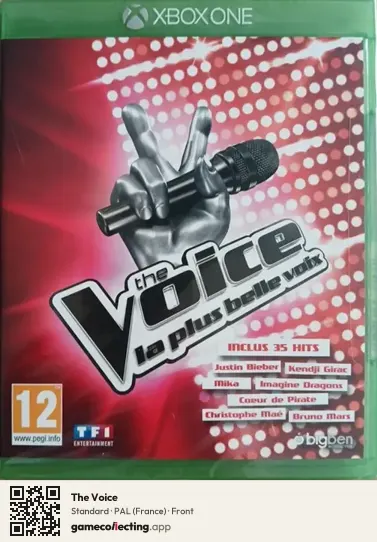 The Voice Xbox One, France box front