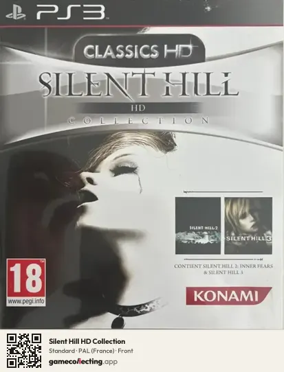 Silent Hill HD Collection PlayStation 3, France box front