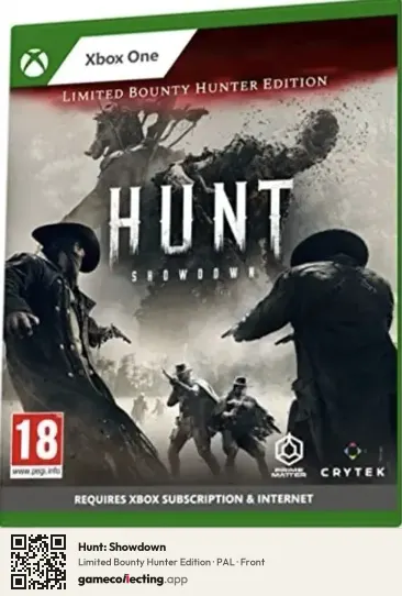 Hunt: Showdown Xbox One, PAL box front