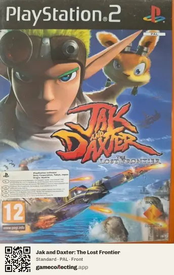Jak and Daxter: The Lost Frontier PlayStation 2, PAL box front