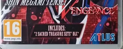 Shin Megami Tensei V: Vengeance, the USK square on its front