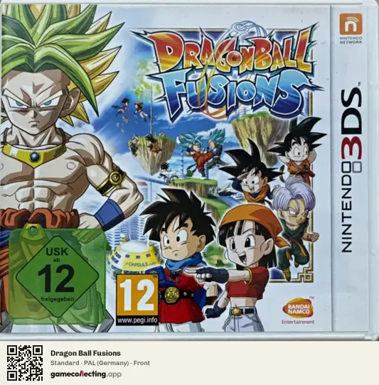Dragon Ball Fusions Nintendo 3DS, Germany box front