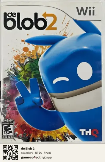 de Blob 2 Nintendo Wii, NTSC box front