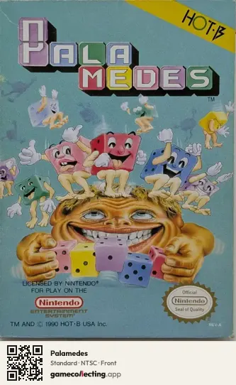 Palamedes Nintendo Entertainment System, NTSC box front