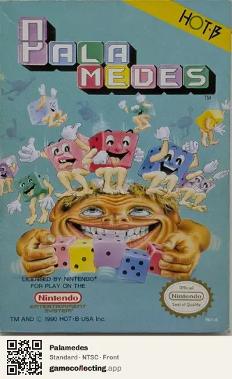 Palamedes Nintendo Entertainment System, NTSC box front