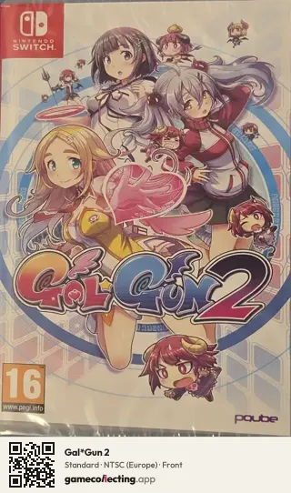 Gal*Gun 2 Nintendo Switch, Europe box front