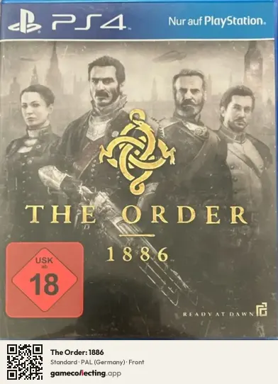 The Order: 1886 PlayStation 4, Germany box front