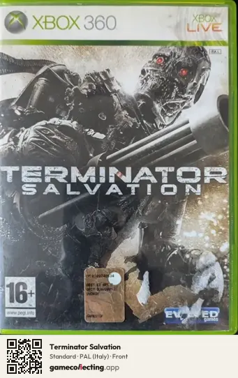 Terminator Salvation Xbox 360, Italy box front