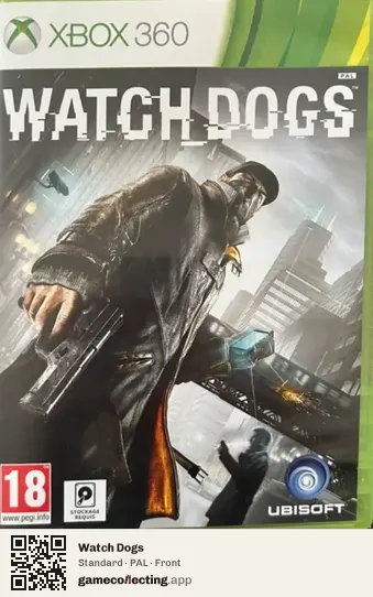 Watch Dogs Xbox 360, PAL box front