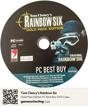 Tom Clancy's Rainbow Six Computer, PAL disc
