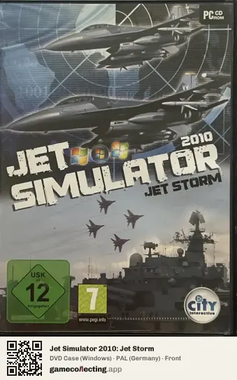 Jet Simulator 2010: Jet Storm Computer, Germany box front