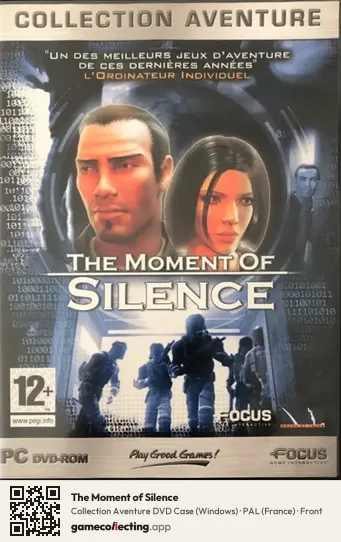 The Moment of Silence Computer, France box front