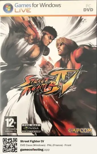 Street Fighter IV Computer, France box front