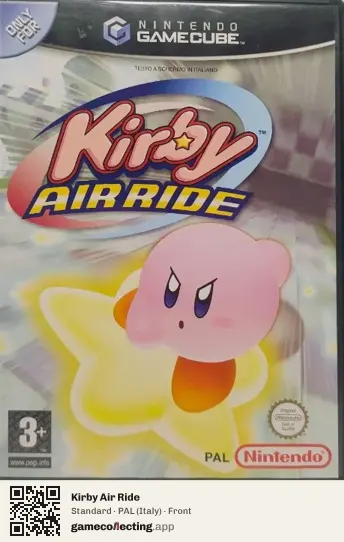 Kirby Air Ride Nintendo GameCube, Italy box front