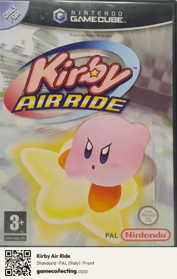 Kirby Air Ride Nintendo GameCube, Italy box front