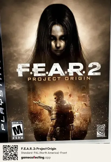 F.E.A.R. 2: Project Origin PlayStation 3, North America box front