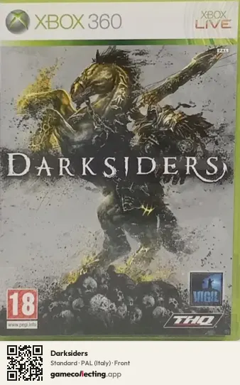 Darksiders Xbox 360, Italy box front