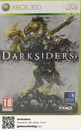 Darksiders Xbox 360, Italy box front