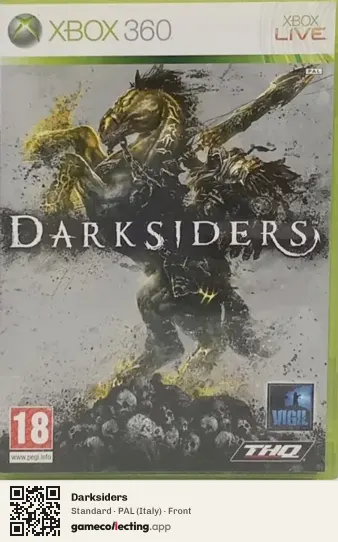 Darksiders Xbox 360, Italy box front