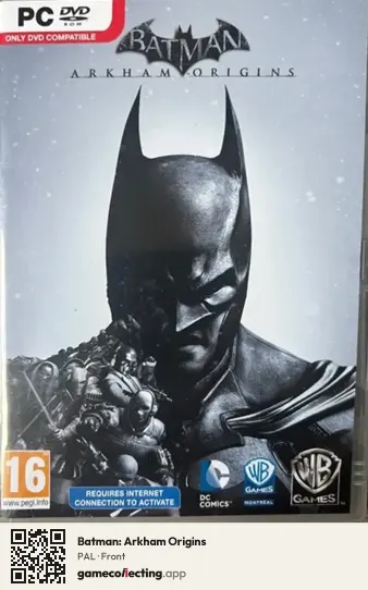 Batman: Arkham Origins Computer, PAL box front