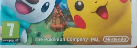 PokéPark 2: Wonders Beyond, the PEGI square on its front