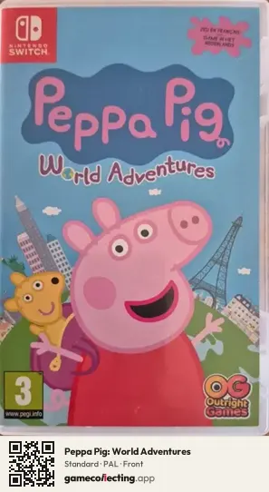 Peppa Pig: World Adventures Nintendo Switch, PAL box front