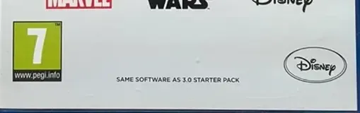 Disney Infinity 3.0, the PEGI square on its front