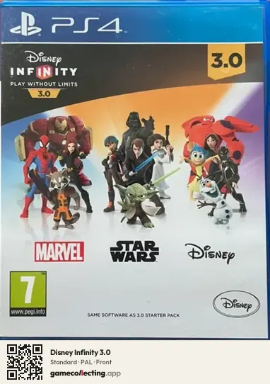 Disney Infinity 3.0 PlayStation 4, PAL box front