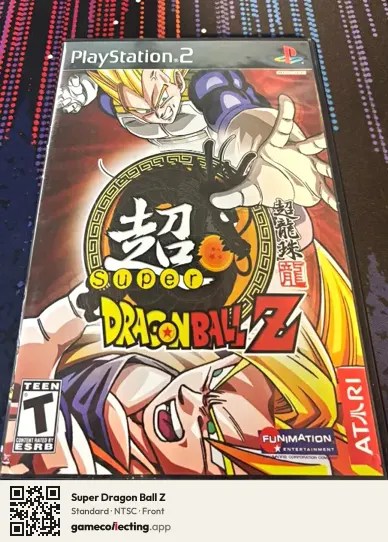 Super Dragon Ball Z PlayStation 2, NTSC box front