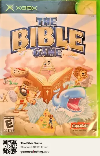 The Bible Game Xbox, NTSC box front