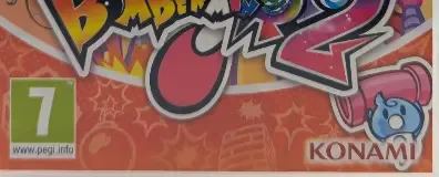 Super Bomberman R 2, the PEGI square on its front