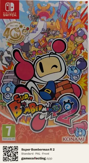 Super Bomberman R 2 Nintendo Switch, PAL box front