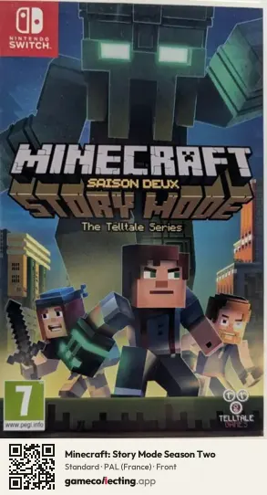 Minecraft: Story Mode Season Two Nintendo Switch, France box front