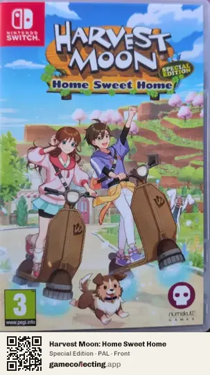 Harvest Moon: Home Sweet Home Nintendo Switch, PAL box front