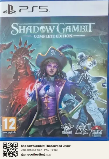 Shadow Gambit: The Cursed Crew PlayStation 5, PAL box front