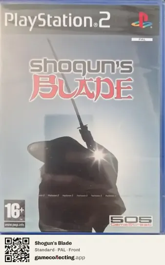 Shogun's Blade PlayStation 2, PAL box front